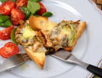 Gratinerade kantarellsnittar